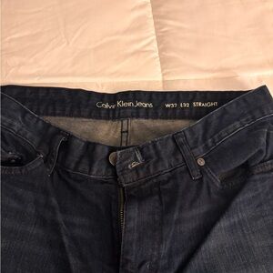 Calvin Klein Jeans Men's Dark Blue Straight Fit